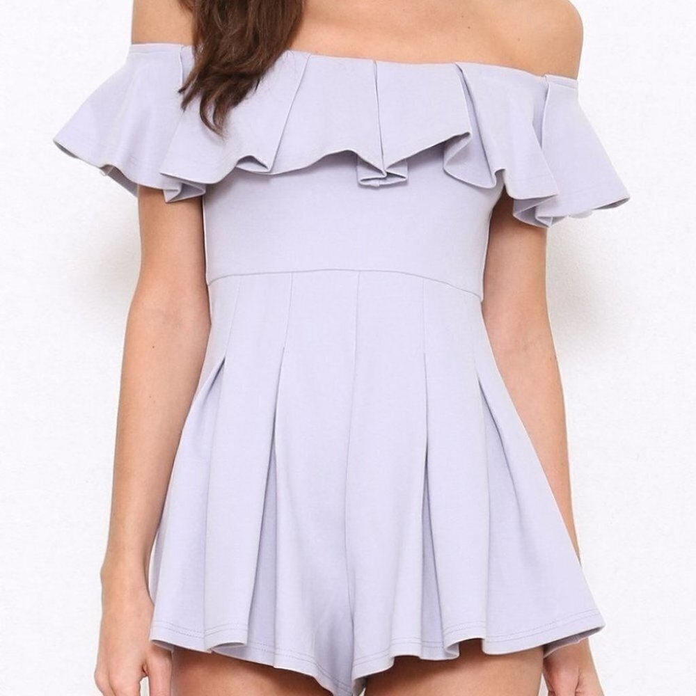 Periwinkle Romper - Picture 3 of 3